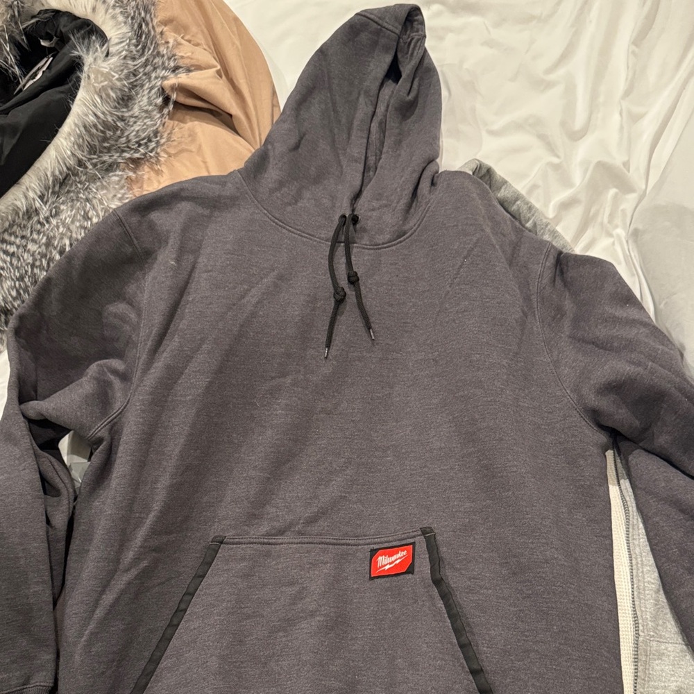 Gray Hoodie by Milwaukee